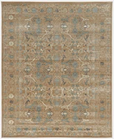 Closeout! Km Home 3564/0011/Beige Cantu Beige 5'3" x 7'3" Area Rug