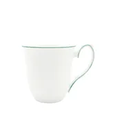 Twig New York Amelie Forest Green Rim Mugs - Set of 2