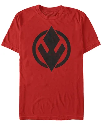 Star Wars Men's Rise Of Skywalker Sith Trooper Logo Short Sleeve T-Shirt