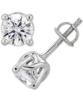 Gia Certified Diamond Stud Earrings (1-1/2 ct. t.w.) 14k White or Yellow Gold