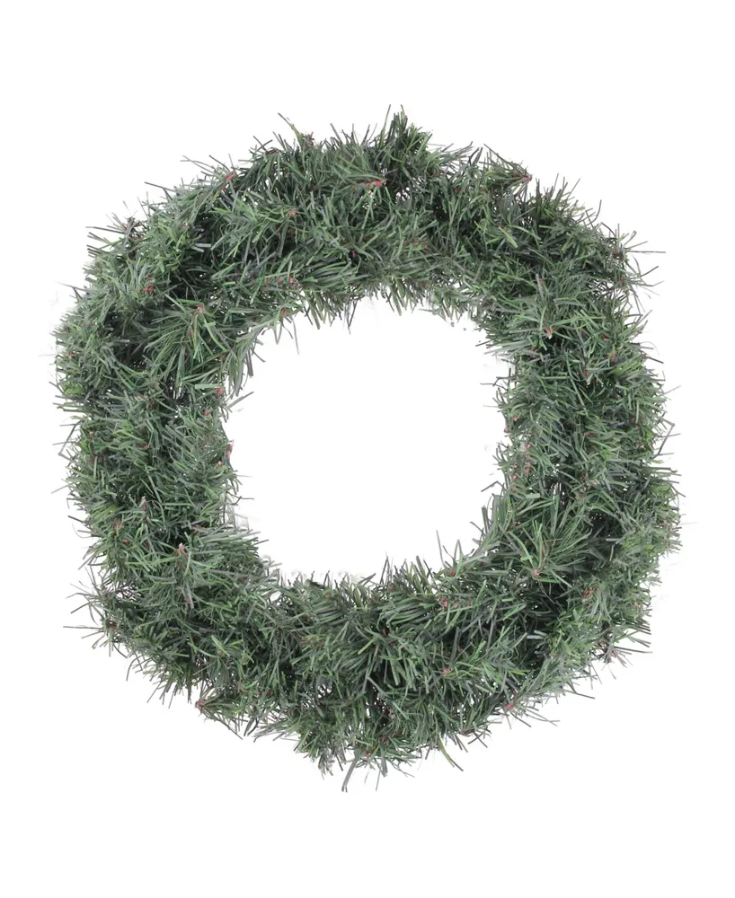 Northlight 12" Mini Canadian Pine Artificial Christmas Wreath - Unlit