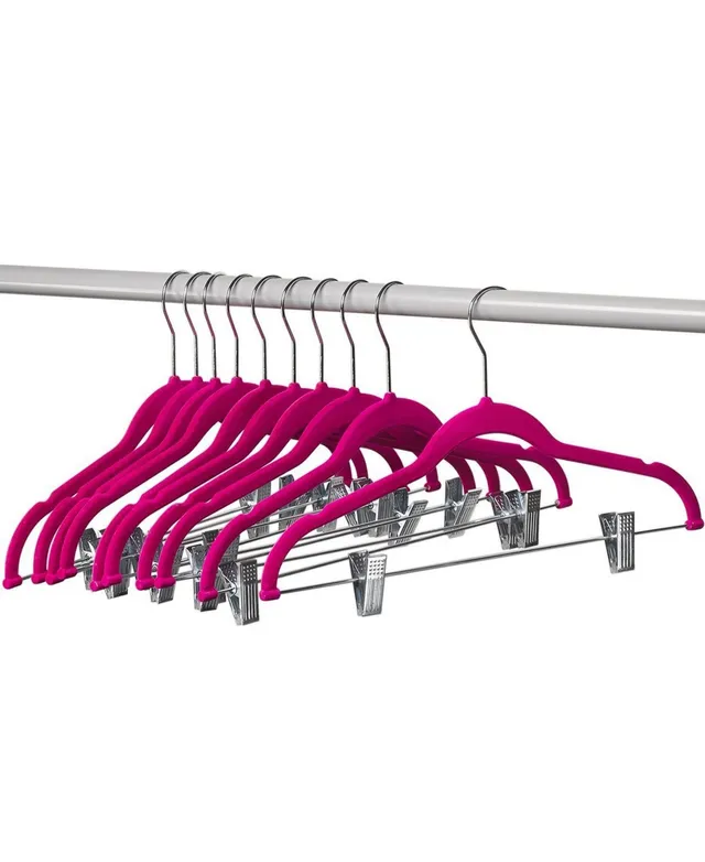 Homeit 30 Pack Velvet Clothes Hangers - Premium Heavy Duty Clothes Hangers  with Hook Swivel 360-Ultra Thin