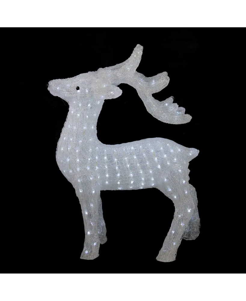 Northlight 28.5" Lighted Commercial Grade Acrylic Reindeer Christmas Display Decoration