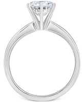 Diamond Solitaire Engagement Ring (2 ct. t.w.) in 14k White or Yellow Gold