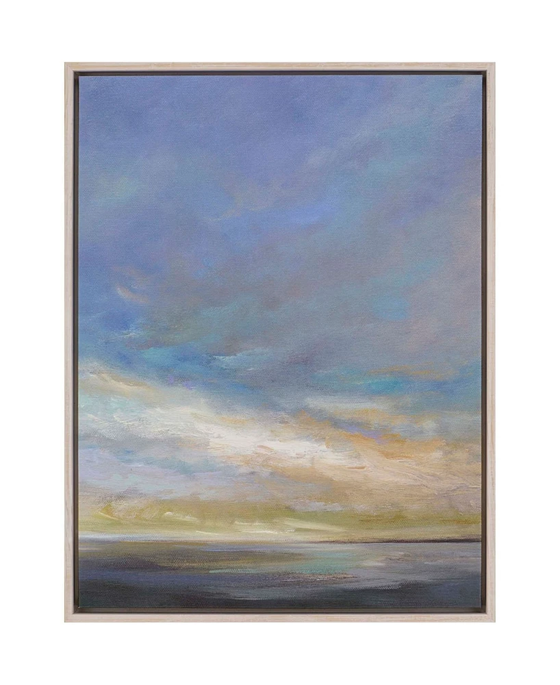 Paragon Coastal Clouds Iii Framed Wall Art, 42" x 32"