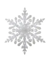 Northlight 47" Led Lighted Twinkling Cool White Snowflake Christmas Outdoor Decoration