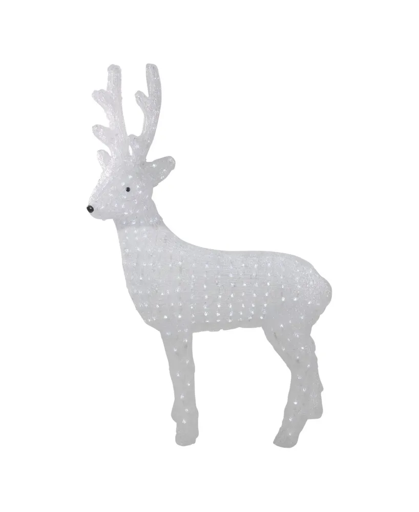 Northlight 41" Prelit Commercial Grade Acrylic Reindeer Christmas Display Decoration