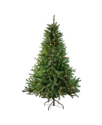 Northlight 10' Pre-Lit Canadian Pine Artificial Christmas Tree - Multi Lights