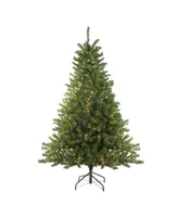 Northlight 5' Pre-Lit Canadian Pine Artificial Christmas Tree