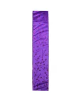 Northlight Shimmering Purple Tree Wired Christmas Craft Ribbon 2.5" x 10 Yards