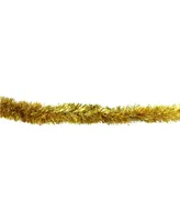 Northlight 12' Traditional Deep Gold Christmas Tinsel Garland - Unlit