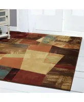 Global Rug Design Yorba Yor01 Brown Area Rug Collection