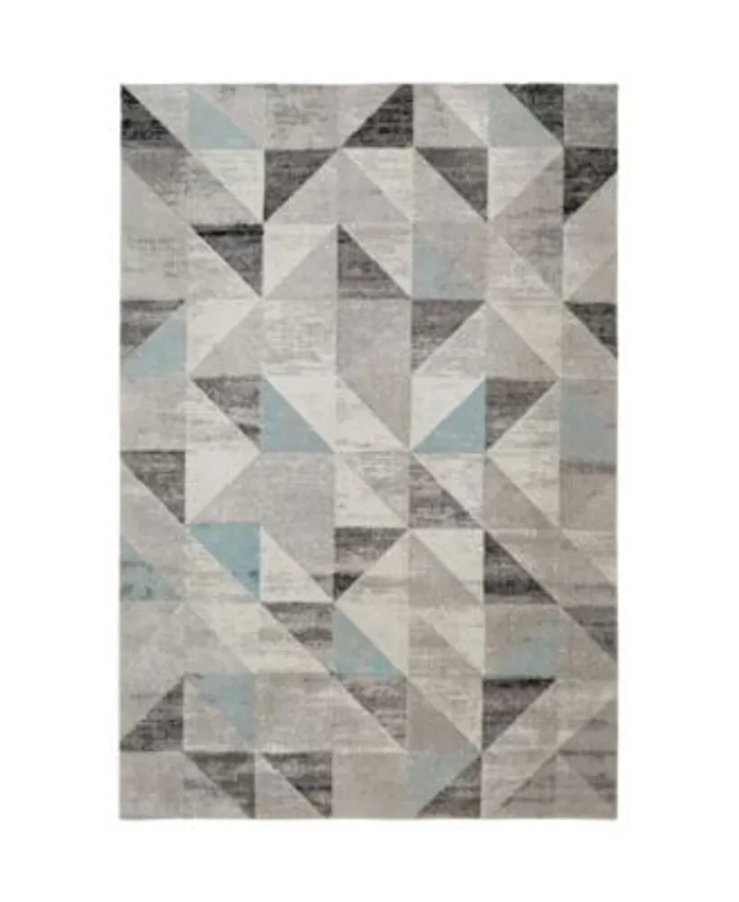 Nicole Miller Patio Sofia Holly Gray Outdoor Area Rug Collection