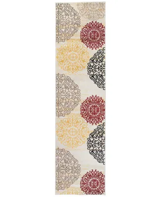 Main Street Rugs Alba Alb303 2' x 7'2" Runner Rug