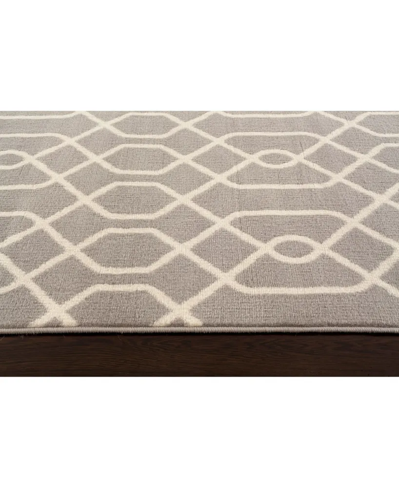 Main Street Rugs Haven Hav9105 Gray 5' x 7' Area Rug