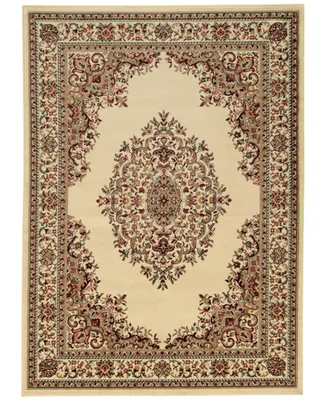 Km Home 1595/Ivory/5PCT Tuscany Kerman Ivory Set Area Rug