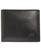 Men's Mancini Boulder Collection Rfid Secure Wallet with Removable Passcase and Coin Pocket