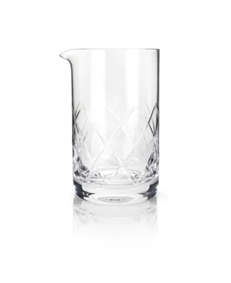 Viski Extra Large Faceted Mixing Glass