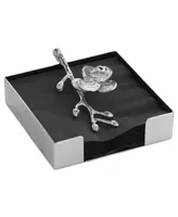 Michael Aram White Orchid Cocktail Napkin Holder