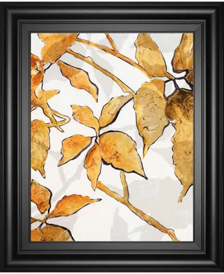Classy Art Gold Shadows I by Patricia Pinto Framed Print Wall Art, 22" x 26"