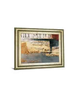 Classy Art Zeppelin by Aliaga C. Framed Print Wall Art, 22" x 26"