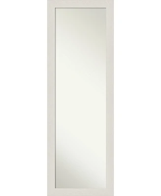 Amanti Art Rustic Plank on The Door Full Length Mirror, 17.38" x 51.38"