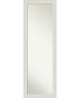 Amanti Art Rustic Plank on The Door Full Length Mirror, 17.38" x 51.38"