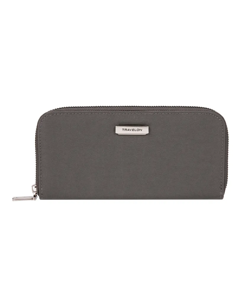 Travelon Rfid Blocking Zip Wallet