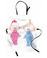 Ambesonne Gender Reveal Apron