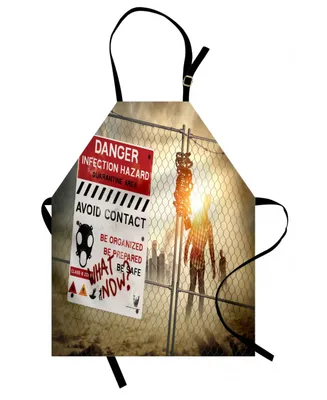 Ambesonne Zombie Apron