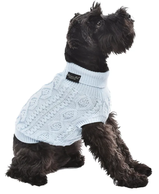 Oliver Cable-Knit Dog Sweater