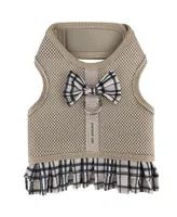 Parisian Pet Plaid Harness Dog Dress