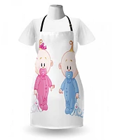 Ambesonne Gender Reveal Apron