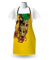 Ambesonne Mardi Gras Apron