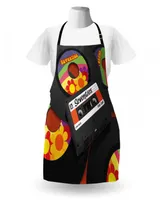 Ambesonne 70s Party Apron