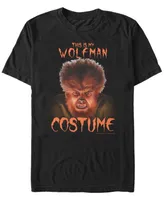 Fifth Sun Universal Monsters Wolfman Costume Men's Short Sleeve T-shirt