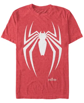 Marvel Men's Spider-Man Gamerverse Spider Chest Logo Short Sleeve T-Shirt