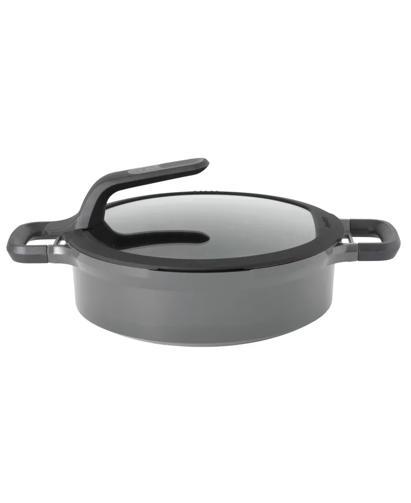 BergHOFF Gem 10.25" Stay-Cool Two-Handled Saute Pan 4.1Qt., Gray