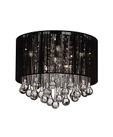 Cwi Lighting Water Drop 6 Light Flush Mount