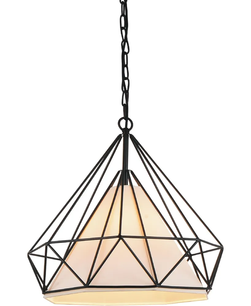 Cwi Lighting Diamond 1 Light Chandelier