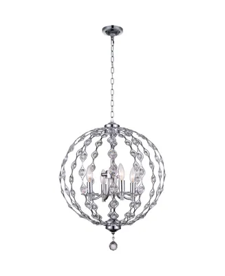 Cwi Lighting Esia 4 Light Chandelier