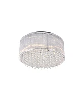 Cwi Lighting Spring Morning 9 Light Flush Mount
