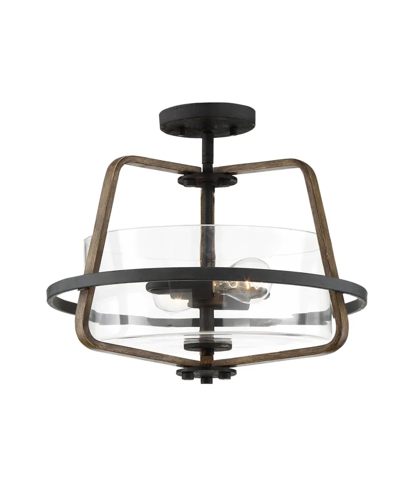 Designers Fountain Ryder 2 Light Semi-Flushmount