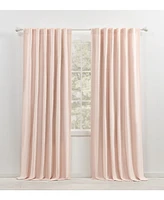 Lauren Ralph Lauren Velvety Room Darkening Back Tab Rod Pocket Curtain Panel, 52" x 96"