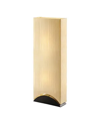 Artiva Usa Sakura 42" Modern Contemporary Premium Shade Floor Lamp with Lacquer Base