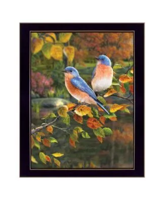 Trendy Decor 4u Bluebirds By Kim Norlien Ready To Hang Framed Print Collection