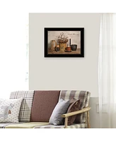 Trendy Decor 4U Simple Blessings by Billy Jacobs, Ready to hang Framed Print, Black Frame, 15" x 11"