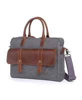 Tsd Brand Canvas Valley Hill Computer Brief Bag