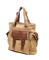 Tsd Brand Women's Turtle Ridge Canvas Tote Bag