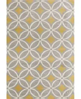 Main Street Rugs Home Haven Hav9104 Gray Yellow Area Rug Collection